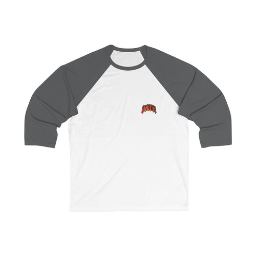 Baseball Tee — Small Retro 'ALOHA' Chest Logo Raglan Shirt - OathUniverse