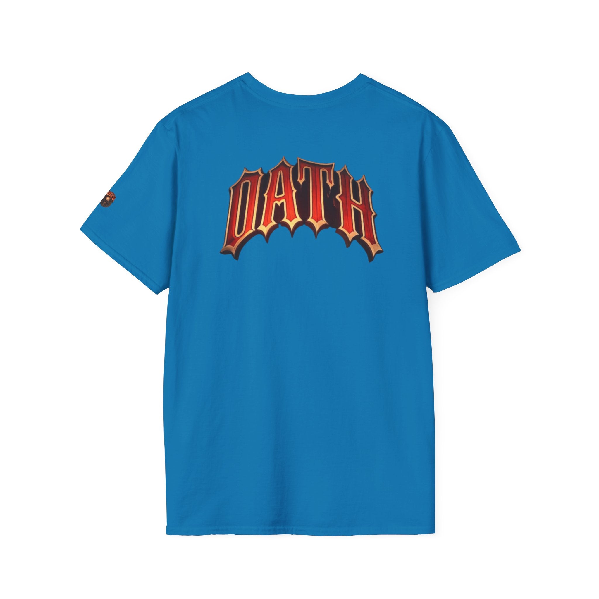 Oath Graphic T-Shirt — Retro Flame Logo Back Print